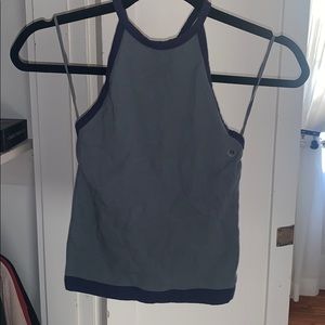 Green American Eagle halter top